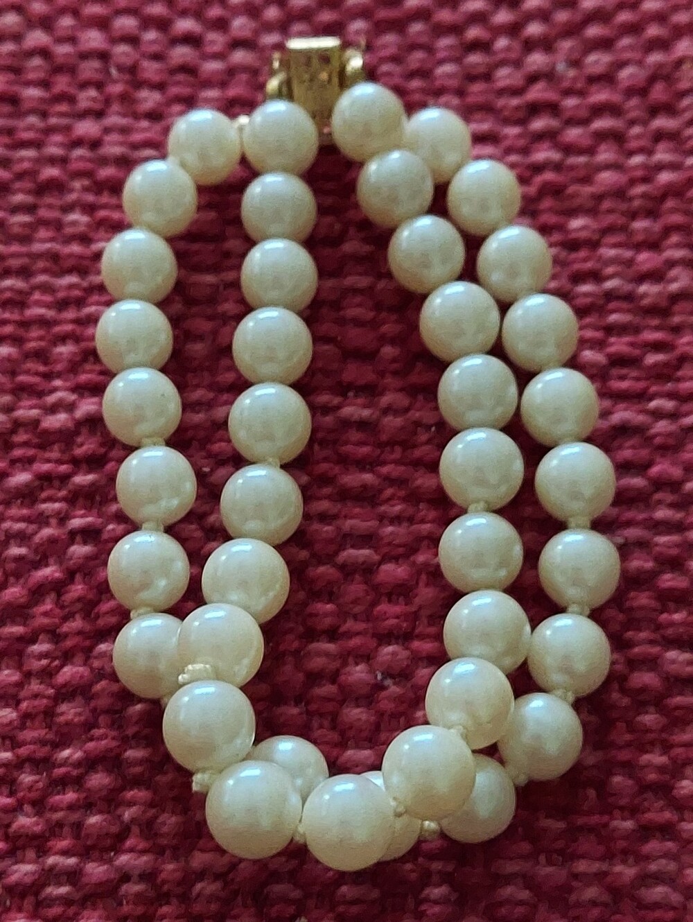 Vintage Faux Pearl Bracelet
